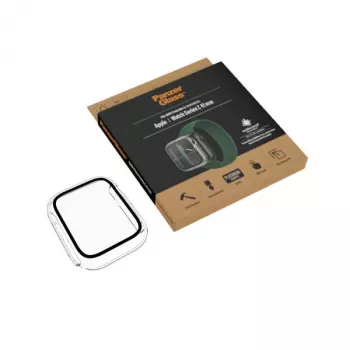 PanzerGlass Full Body Protector, skirtas Apple Watch Series 7/8/9 41mm – permatomas 9H grūdintas stiklas