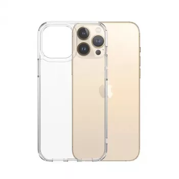 PanzerGlass HardCase, Apple iPhone 13 Pro Max - skaidrus antibakterinis apsauginis dėklas su D3O Bio