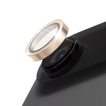 PanzerGlass Hoops Glitter Gold Camera Lens Protector, skirta iPhone 13 Pro / 13 Pro Max