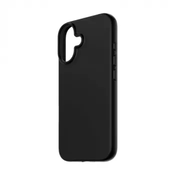 PanzerGlass SAFE TPU dėklas, skirtas Apple iPhone 16 – juodas (perdirbtas, MagSafe, atitinka karinį kritimo testą)
