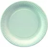 PAPSTAR 11170 apvali kartono lėkštė, balta, 230 mm, 100 vienetų