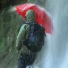 Euroschirm Birdiepal Outdoor skėtis – raudonas