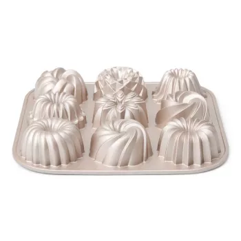 Patisse PAT-04521 Mini Bundt kepimo formų rinkinys, 6 vnt., juodos spalvos | Kur.lt