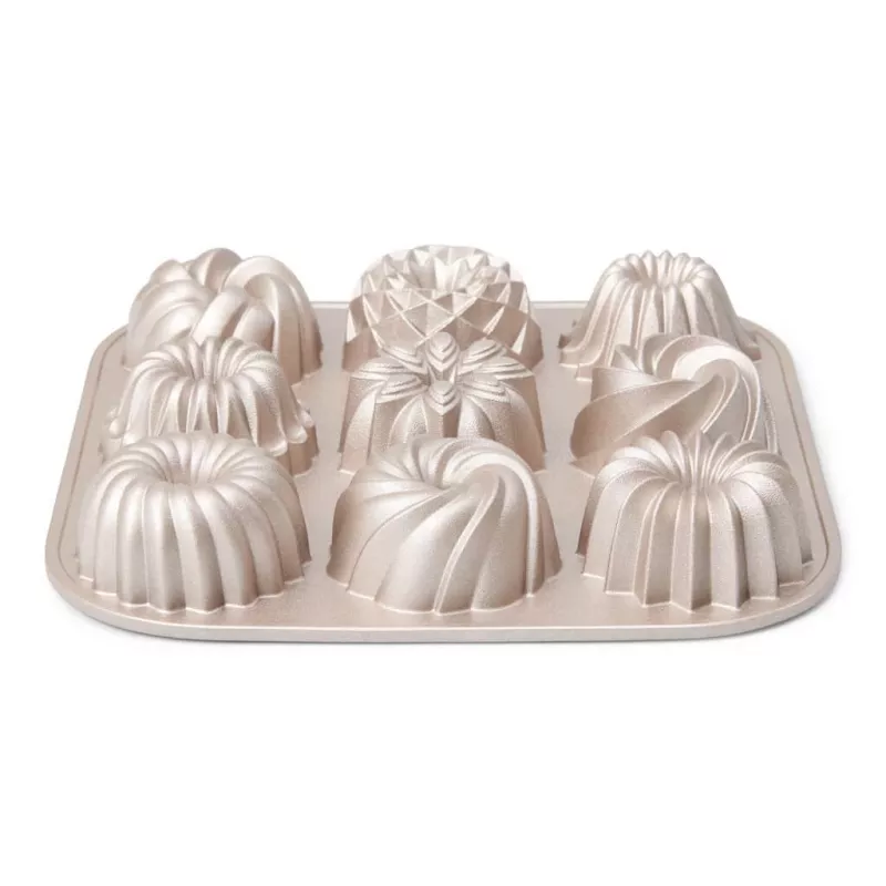 Patisse PAT-04521 Mini Bundt kepimo formų rinkinys, 6 vnt., juodos spalvos | Kur.lt