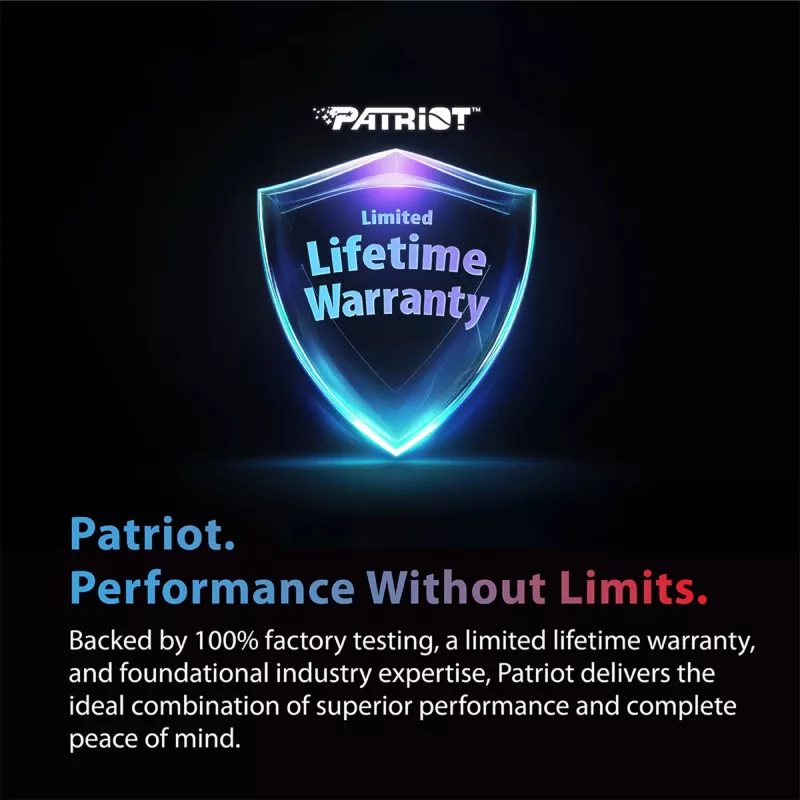 Patriot Memory Viper Venom Non-RGB DDR5 16GB (2x8GB) 6000MHz CL38 AMD EXPO Staliniam kompiuteriui atmintis