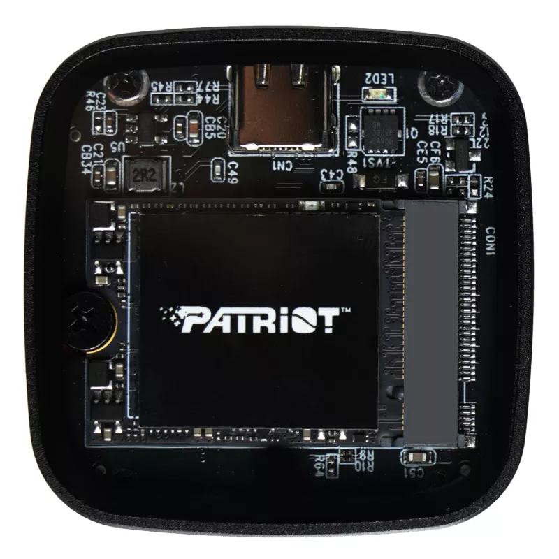 Patriot PDP31 1TB Type-C nešiojamasis SSD - raudonas / juodas
