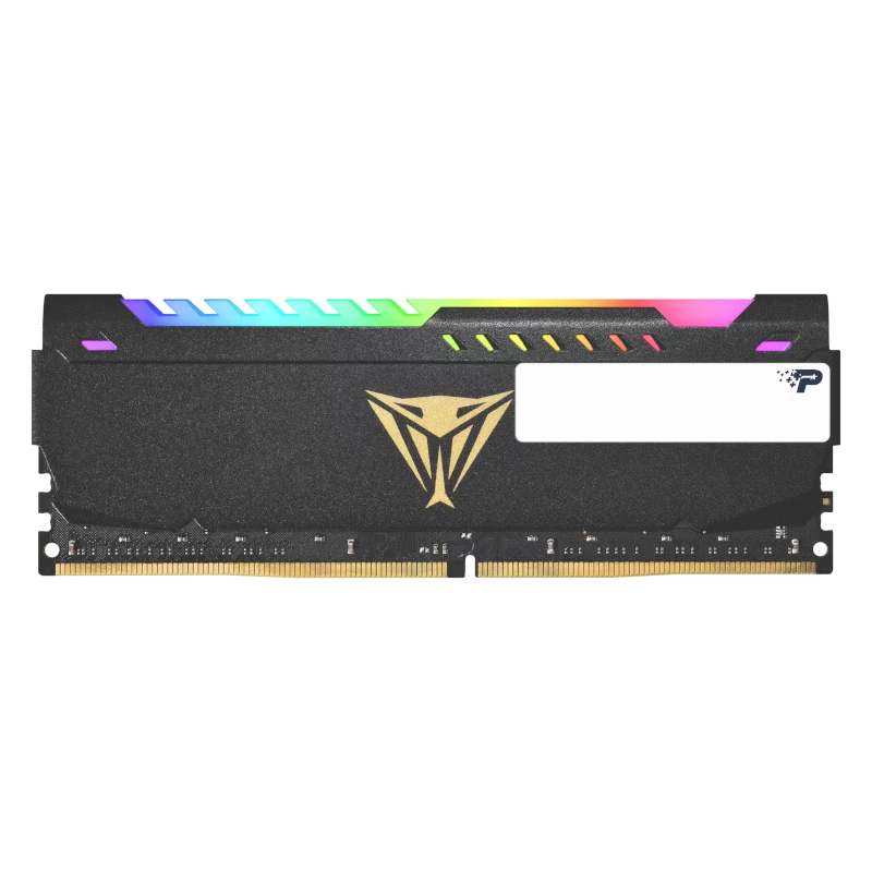 Patriot Viper Steel RGB 16GB (2x8GB) DDR4 3600MHz CL17 darbalaukio žaidimų atminties rinkinys