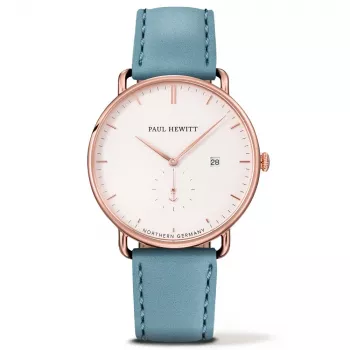PAUL HEWITT Everpulse Vyrų Laikrodis PHTGARW23M 42mm Nerūdijančio Plieno Tinklelis Juodas