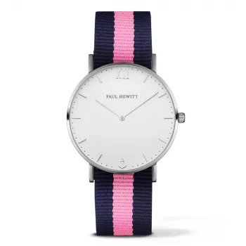 PAUL HEWITT Sailor Line Unisex Laikrodis 39mm Rožinis Auksas Nerūdijantis Plienas Ruda Oda