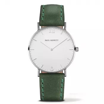 PAUL HEWITT Unisex Watch Sailor Line 39mm Stainless Steel Mesh Silver PH-SA-SSTW12M