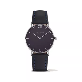 PAUL HEWITT Women's Watch Sailor Line PHSASSTB11S 39mm Rose Gold Stainless Steel Mesh Black Dial