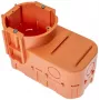 PAWBOL A.0083 Gilus įleidžiamosios jungčių dėžutės, 68 mm skersmens, oranžinė
