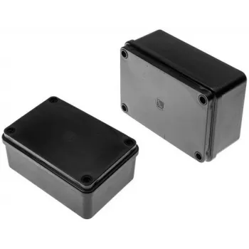 PAWBOL S-BOX 216C Hermetiška jungčių dėžutė 120x80x50 mm IP65 Halogen-Free Juoda | Kur.lt