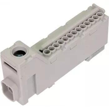 PAWBOL Bevaržtė gnybtų juosta LZB E.4136SZ pilka (12 polių, 450V, 24A)