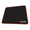 PCBuilder TRACK Small pelėdė – audinio paviršius, susiūti kraštai, neslystanti guminė bazė, 3 mm storio, juoda