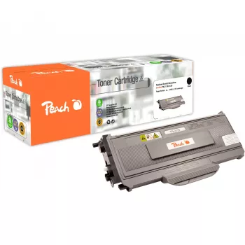 PEACH suderinamas tonerio kasetė juoda 110254 (pakeičia Brother TN-2120)