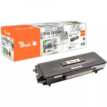 PEACH didelės išeigos juodos spalvos tonerio kasetė 110267 (suderinama su Brother TN-3130/TN-3170)