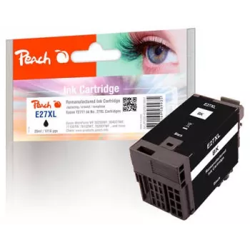 PEACH PI200-450 Juodas rašalo kasetė, suderinama su Epson 27XL (C13T27114010)