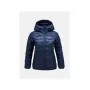 PEAK PERFORMANCE Women's Helium Down Hood Jacket Blue Shadow