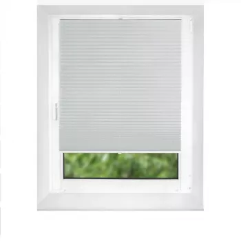 Plisuota užuolaida Pearl 70x210 pilka, su šilumos izoliacija ir UV apsauga