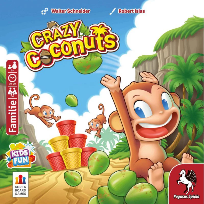 Crazy Coconuts žaidimas, Pegasus Spiele