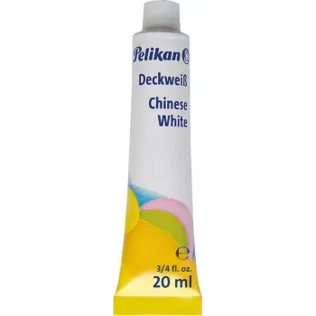 Pelikan 732/7 balti akvareliniai dažai Chinese White, 20 ml tūbelė 831297