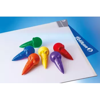 Pelikan 804073 vaško kreidelės, 6 spalvų rinkinys, kartoninėje dėžutėje