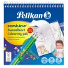 Pelikan 811231 Spalvinimo rinkinys, 15 puslapių, berniukams/mergaitėms, įtraukti spalvoti pieštukai