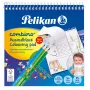Pelikan 811231 Spalvinimo rinkinys, 15 puslapių, berniukams/mergaitėms, įtraukti spalvoti pieštukai