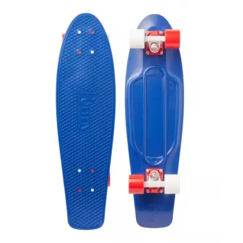 Penny Cruiser 27 mėlyna raudona balta ratai