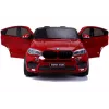 PETMEX baterijomis varomas automobilis naujas BMW X6M visureigis LED šviesos MP3 raudonas lakuotas