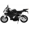 PETMEX BMW S1000RR vaikiškas motociklas su baterija, juodas triciklis