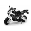 PETMEX BMW S1000RR vaikiškas motociklas su baterija, juodas triciklis