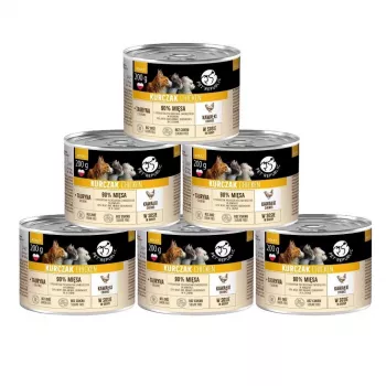 PETREPUBLIC Adult Chicken Chunks in Sauce šlapias kačių maistas – 10 x 200 g