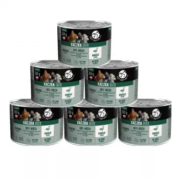 PETREPUBLIC Adult Sterile Chunks with Duck in Sauce – šlapias kačių ėdalas – 10x200g