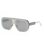 PHILIPP PLEIN MAN SPP050-99579X Akiniai Juodas Acetatas Pilki Lęšiai 57mm