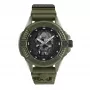 Philipp Plein PWUBA0423 Automatinis Skeleto Laikrodis 44mm Juodas Silikonas