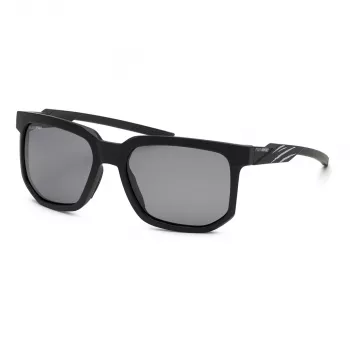 PHILIPP PLEIN SPORT Vyriški poliarizuoti akiniai nuo saulės SSP011-56U28P – Juodas acetatinis rėmelis, pilki lęšiai