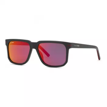 Philipp Plein Sport vyriški akiniai nuo saulės SSP037-59L46P – juodas rėmelis, dūminiai gradientiniai lęšiai – 59/16/150 mm