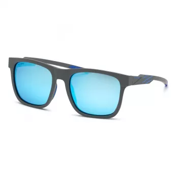 Philipp Plein Sport SSP010-56507P Vyrų poliarizuoti akiniai nuo saulės – juodas rėmelis, pilki lęšiai, 56 mm