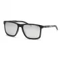 PHILIPP PLEIN SPORT SSP013-58Z42Z Vyriški Akiniai nuo Saulės – Juodas Acetato Rėmas, Pilki Polikarbonato Lęšiai, 58/17/145 mm