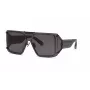 Philipp Plein SPP096M990I86 Vyriški Aviatoriaus Stiliaus Akiniai nuo Saulės, Metalinis Rėmelis, Juodi, Pilki Gradientiniai Lęšiai, UV400, 99 mm
