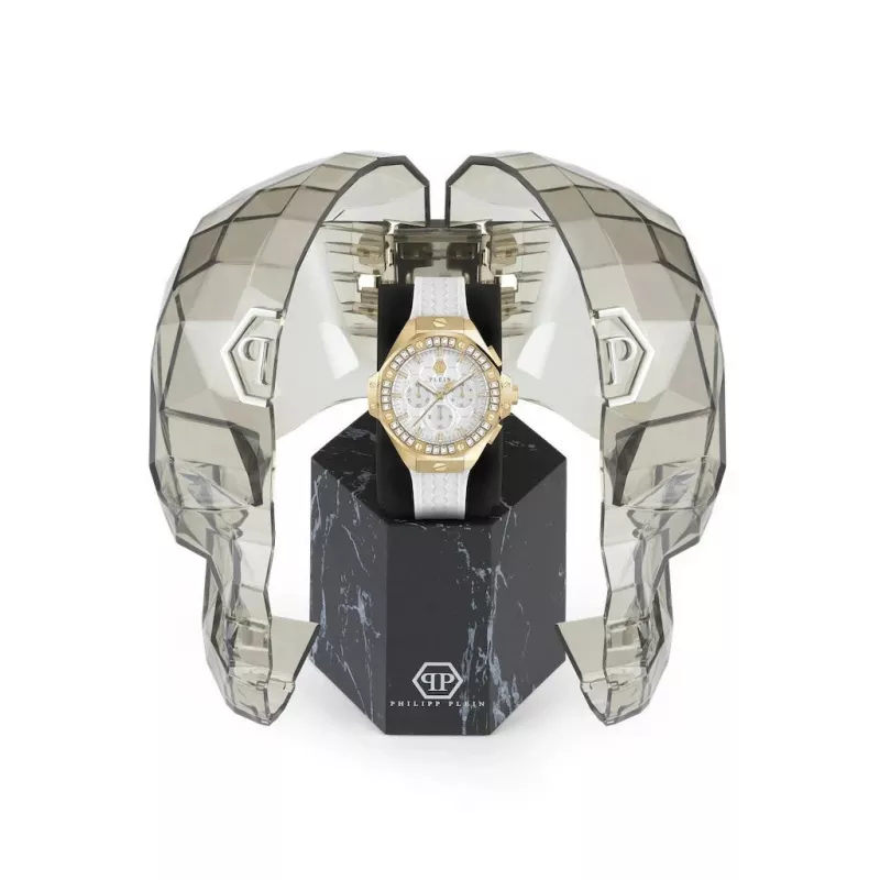 Philipp Plein The $keleton Automatic Vyriškas Laikrodis PWPSA0624 42mm Juodas Silikonas