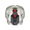 Philipp Plein The $kull King vyrų kvarcinis laikrodis PWPFA0524 44 mm juodas silikonas