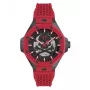 Philipp Plein The $kull King vyrų kvarcinis laikrodis PWPFA0524 44 mm juodas silikonas