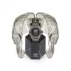Philipp Plein The Skeleton vyrų laikrodis PWUBA0323 44mm juodas IP nerūdijantis plienas silikonas