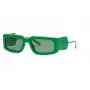 PHILIPP PLEIN Unisex Sunglasses SPP119M580859 - Juodas rėmelis, pilki lęšiai, 58 mm