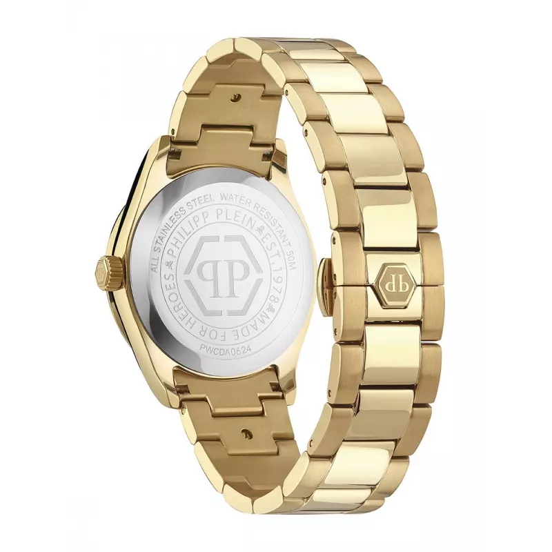 Philipp Plein moteriškas laikrodis PWCDA0624 38mm nerūdijantis plienas kvarcinis