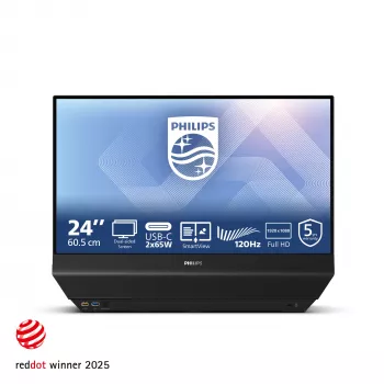 Philips 24B2D5300 23,8 inch IPS Full HD LED Monitor - Juodas