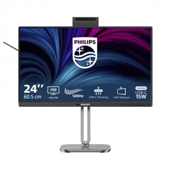 Philips 24B2U4301H 4000 Series 23,8 inch IPS Full HD Monitor su USB-C 90W PD, Webcam, Garsiakalbiais, KVM